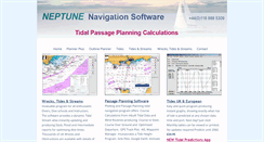 Desktop Screenshot of neptune-navigation.com